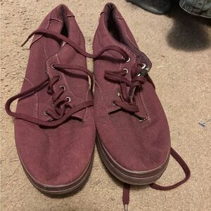 Vans Burgundy Sneakers